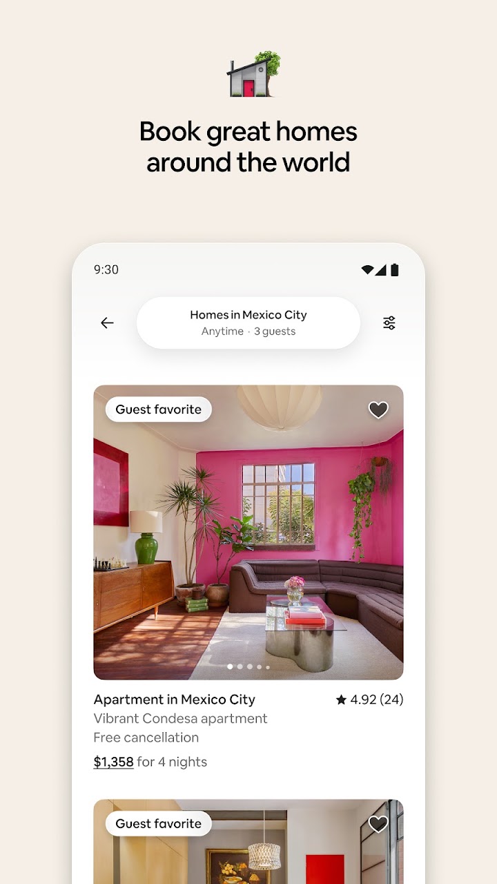 Airbnb screenshot