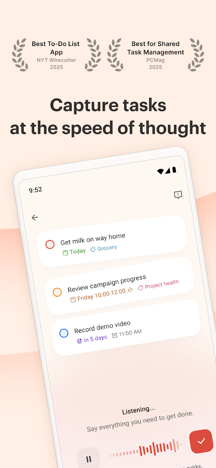 Todoist: To Do List & Calendar screenshot