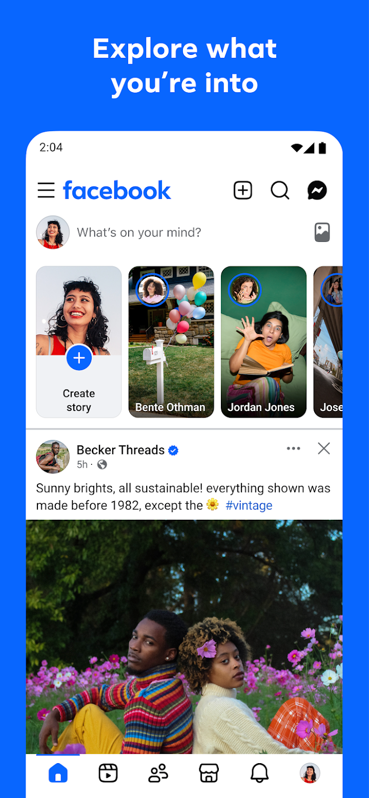 Facebook screenshot
